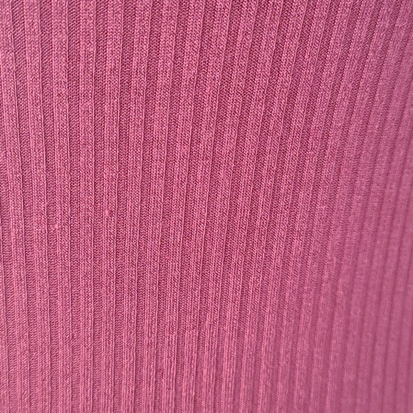 Dusty Rose Ribbed Spring/Summer Sweater - Picture 2 of 3